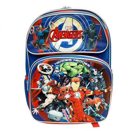 BETTER THAN A BRAND Marvel Ultimate Assemble 3-D Backpack with Printed Straps BE3582852